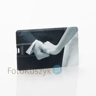 Pendrive - Pendrive Karta Kredytowa Ślubna Czarno-Biała (do wyboru pojemność 2-32 GB) - miniaturka - grafika 1