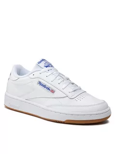 Sneakersy damskie - Reebok Buty Club C 85 AR0459 Biały - grafika 1