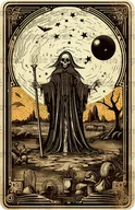Pasmanteria - Naprasowanka karty tarota sztuka 12 - miniaturka - grafika 1
