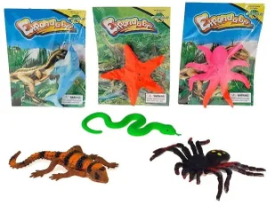 Zwierzęta gumowe MIX - ADAR - Zabawki sensoryczne - miniaturka - grafika 1