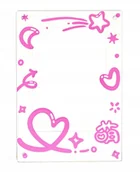 Ramki na zdjęcia - Ramka LoveInstant Ramka Na Magnes Lodówkę Do Zdjęć Instax Mini 99 41 12 40 11 Evo Liplay Link / Różowe Serca - miniaturka - grafika 1