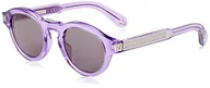 Okulary przeciwsłoneczne - Police Unisex SPLB33 okulary przeciwsłoneczne, fioletowe, rozmiar 47, fioletowy - miniaturka - grafika 1