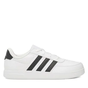 Sneakersy adidas Braknet 2.0 K HP8956 Biały - Buty dla chłopców - miniaturka - grafika 1