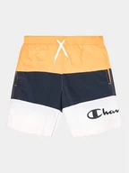 Spodenki damskie - Champion Szorty kąpielowe 306395 Kolorowy Regular Fit - miniaturka - grafika 1