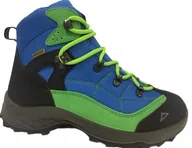 Buty dla chłopców - McKinley Unisex wielofunkcyjne dziecięce buty trekkingowe Eifel AQX Jr. wysoki stan, Niebieski niebieski królewski zielony Bla 900-17 EU - miniaturka - grafika 1