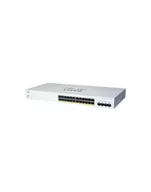 Switche - Cisco switch CBS220-24FP-4G, 24xGbE RJ45, 4xSFP, PoE+, 382W (CBS22024FP4GEURF) - miniaturka - grafika 1