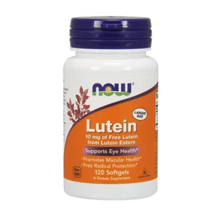 Now Foods Foods Luteina 10 mg 120 kapsułek TT000723 - Odchudzanie i oczyszczanie - miniaturka - grafika 1