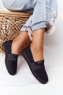 Espadryle damskie - Espadryle Na Plecionej Podeszwie Big Star HH274482 Czarne-39 - miniaturka - grafika 1