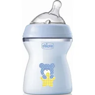 Butelki dla niemowląt - Chicco Butelka Natural Feeling 2m+ 250 ml Boy - miniaturka - grafika 1