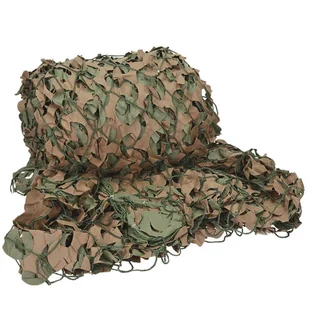 Mil-Tec Siatka Maskująca Basic Military 3 x 3 m Woodland - Ogrodzenia - miniaturka - grafika 1
