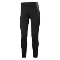 Bielizna sportowa męska - Męskie Kalesony termoaktywne HELLY HANSEN HH MERINO PANT 49501_990 – Czarny - miniaturka - grafika 1