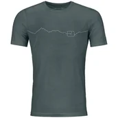 Koszulki sportowe męskie - Koszulka męska Ortovox 150 Cool Mountain Ts M Rozmiar: XL / Kolor: szary - miniaturka - grafika 1