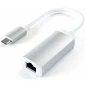 Adaptery i przejściówki - Satechi SATECHI ALUMINUM ADAPTER | USB-C - ETHERNET | Silver ST-TCENS - miniaturka - grafika 1