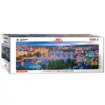 Eurographics Puzzle 1000 elementów Praga panorama - Puzzle - miniaturka - grafika 1