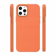 Etui i futerały do telefonów - Mocne etui do iPhone 12/12 Pro pomarańczowe Etteri idealnie dopasowane 2mm - miniaturka - grafika 1