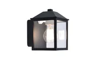 Lampy ogrodowe - Spire kinkiet elewacyjny 1xE27 czarny 5290603012 - miniaturka - grafika 1