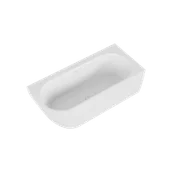 Wanny - Excellent Oceana 2.0 Wanna wolnostojąca narożna prawa, 165x75, biały połysk - miniaturka - grafika 1