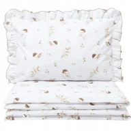 Pościel dla dzieci - Zestaw Pościeli z Falbanką Poduszka 40x60 i Kołdra 140x200 z Bawełny 100% - miniaturka - grafika 1