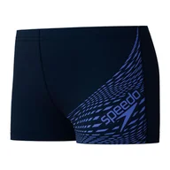 Kąpielówki dla chłopców - Kąpielówki chłopięce spodenki kąpielowe Speedo Medley Logo Aquashort - miniaturka - grafika 1