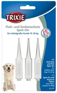 TRIXIE - SPOT-ON preparat ochronny przeciw pchłom i kleszczom dla psów o wadze 15-30kg - Artykuły przeciw pasożytom - miniaturka - grafika 1