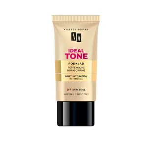 Oceanic Cosmetics podkład do twarzy dopasowujący się do cery Ideal Tone Foundation nr 107 Dark Beige 30ml Cosmetics - Podkłady do twarzy - miniaturka - grafika 2