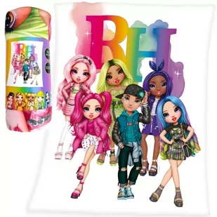 Narzuta Duży Koc Dziecięcy Rainbow High 160X130 - Koce i narzuty dla dzieci - miniaturka - grafika 1