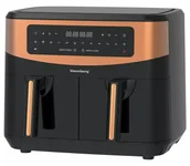 Frytownice gastronomiczne - EDINOS Podwójna frytownica beztłuszczowa 9L P1-K76 - miniaturka - grafika 1