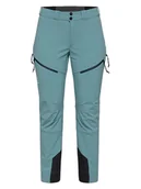 Spodnie narciarskie - Haglöfs Softshellowe spodnie narciarskie w kolorze turkusowym - miniaturka - grafika 1