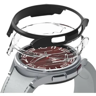 Etui RINGKE Slim do Samsung Galaxy Watch 6 Classic (47mm) Przezroczysty/Czarny (2 sztuki) - Akcesoria do smartwatchy - miniaturka - grafika 1