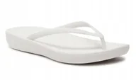 Klapki i japonki damskie - FITFLOP DAMSKIE JAPONKI BIAŁE WSUWANE 38 1ŻKE - miniaturka - grafika 1