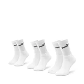 Skarpetki męskie - Zestaw 3 par wysokich skarpet unisex Puma 907934 r. 35/38 Biały - miniaturka - grafika 1
