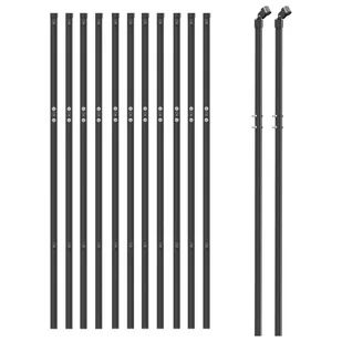 Ogrodzenie z siatki drucianej, antracytowe, 1x25 m Lumarko! - Ogrodzenia - miniaturka - grafika 4