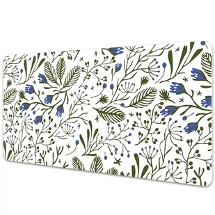 Duża podkładka na biurko dla dzieci Kwiaty 100x50 cm - Podkładki na biurko - miniaturka - grafika 1