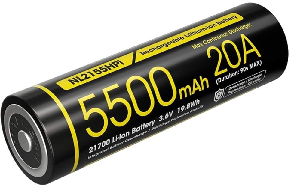 Nitecore Akumulator 21700 5500mAh 20A 3,6V