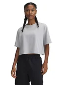 Koszulki i topy damskie - Under Armour Koszulka w kolorze szarym - miniaturka - grafika 1