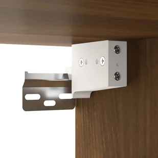 Lumarko Szafka z lustrem i LED, brązowy dąb, 70x16,5x60 cm - Toaletki - miniaturka - grafika 13