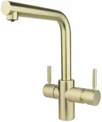 Baterie kuchenne - Bateria stojąca INSINKERATOR H3N1 Szczotkowane złoto 44837AS - miniaturka - grafika 1