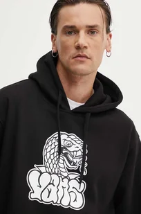 Vans bluza męska kolor czarny z kapturem z nadrukiem VN000HP5BLK1 - Bluzy męskie - miniaturka - grafika 1