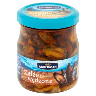Aakerman - Małże wędzone, w oleju - Konserwy i dania rybne - miniaturka - grafika 1