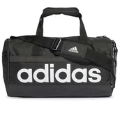 Torby męskie - Torba adidas Essentials Linear Duffel Bag Extra Small HT4744 - czarna - miniaturka - grafika 1