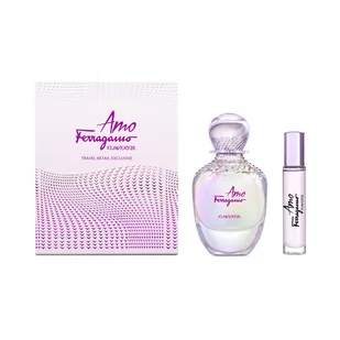 Salvatore Ferragamo Amo Ferragamo Flowerful zestaw - woda toaletowa 100 ml + woda toaletowa  10 ml - Zestawy perfum damskich - miniaturka - grafika 1