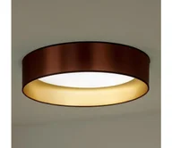Lampy sufitowe - Duolla - LED Plafon ROLLER LED/24W/230V śr. 45 cm miedziany/złoty - miniaturka - grafika 1