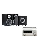 Wieże - Zestaw stereo: RCD-M41 + RAPTOR 3 + SUB-9, Kolor: Czarny - miniaturka - grafika 1