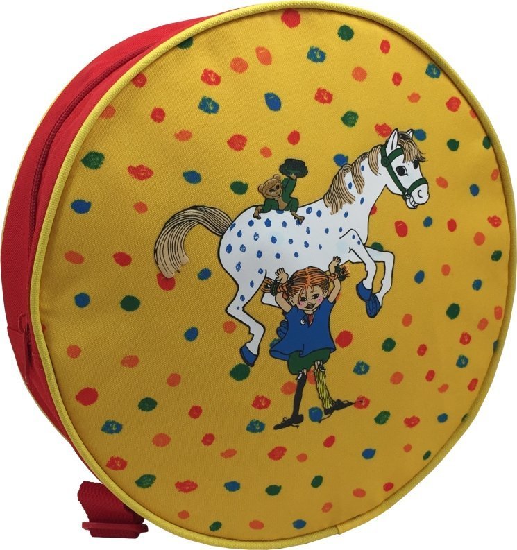 LEGO Pippi Round Backpack, cushioned shoulder straps and back