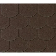 Preparaty bitumiczne - Gont bitumiczny karpiówka brązowy - miniaturka - grafika 1