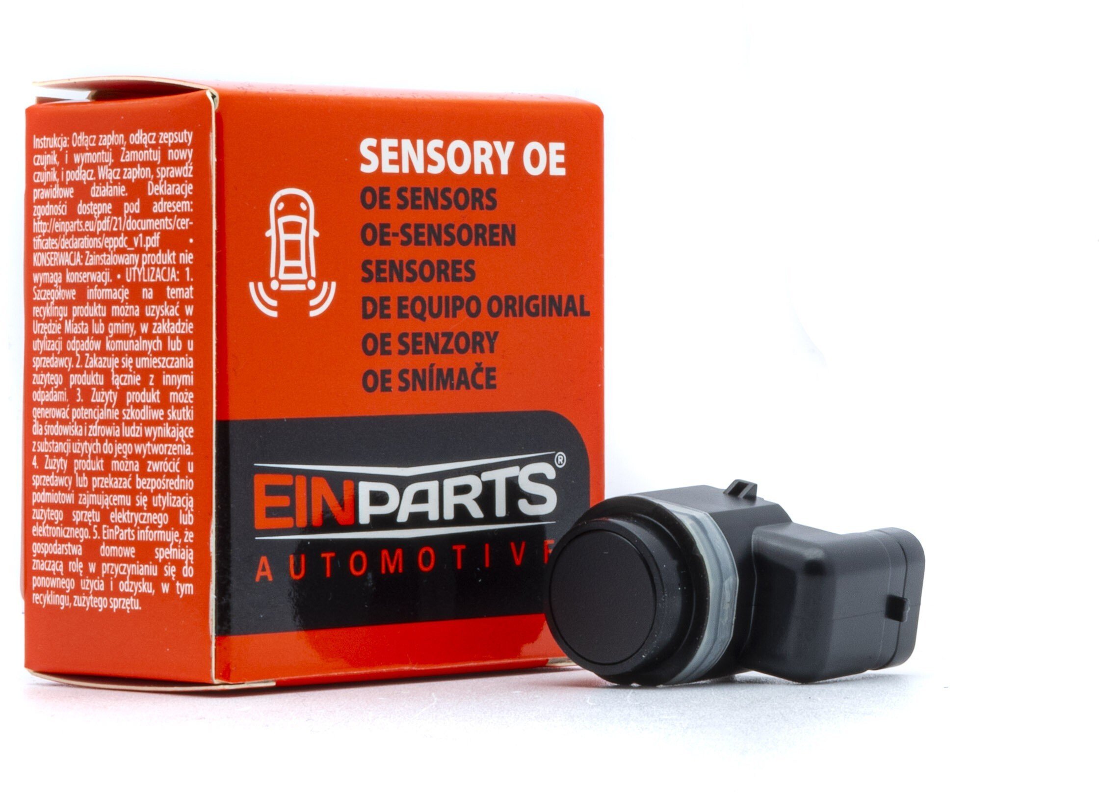 Einparts Automotive EINPARTS CZUJNIK PARKOWANIA PDC SENSOR DO HYUNDAI IX35 SANTA FE III 12V