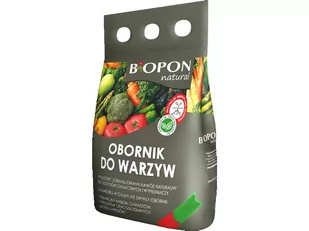 Biopon Obornik granulowany do warzyw, worek 5l, marki - Nawozy ogrodnicze - miniaturka - grafika 1