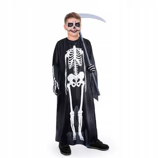 Kostium Kościotrup Szkielet 80 Cm Przebranie Na Halloween - Balony i akcesoria - miniaturka - grafika 1