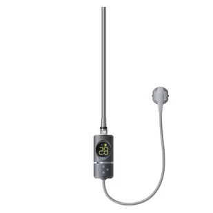 Element grzejny 600W antracyt z termostatem i ekranem LCD ML-Design - Grzejniki łazienkowe - miniaturka - grafika 1