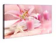 Obrazy i zdjęcia na płótnie - Różowe Spa - obraz na płótnie Wymiar do wyboru: 40x30 cm - miniaturka - grafika 1